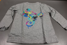 Load image into Gallery viewer, The Children&#39;s Place Long Sleeve Gray Girls Biker Shirt, Small (5/6), New