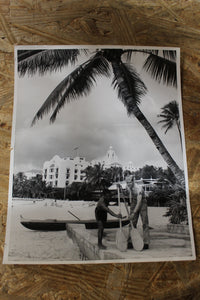 Vintage Authentic and Original WW2 Photo Honolulu, Hawaii Boater Education -Used