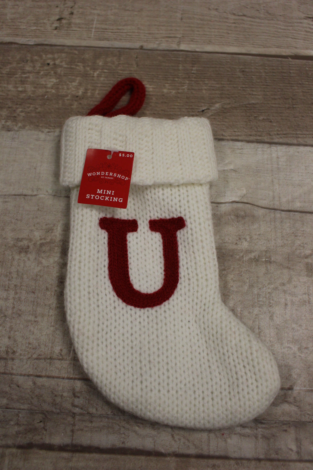 Wondershop By Target Mini Stocking Initial 