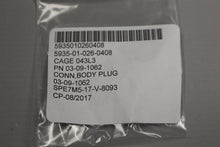 Load image into Gallery viewer, Electrical Plug Connector Body, 5935-01-026-0408, 03-09-1062, New