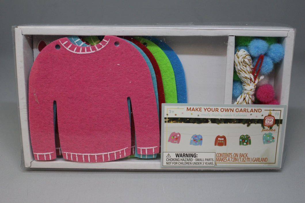 Make Your Own Garland Card Holder -New
