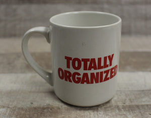 Pendaflex Totally Organized Coffee Cup Mug - White - Used