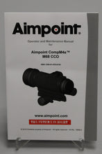 Load image into Gallery viewer, Operator &amp; Maintenance Manual for Aimpoint CompM4s M68 CCO, 1240-01-576-6134, New
