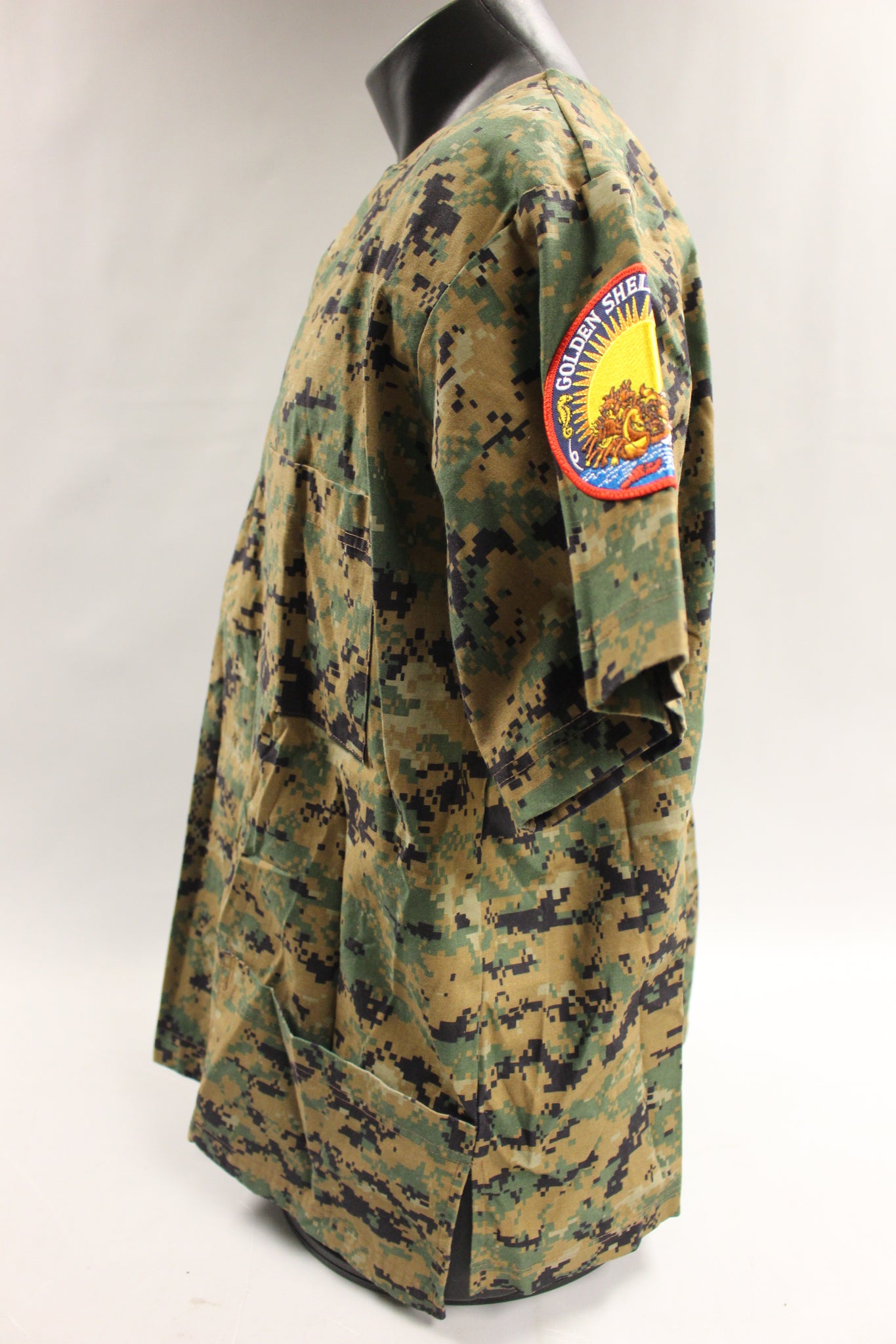 USN Green Marpat Vietnam Veteran Scrub With Golden Shellback Patch -Us ...