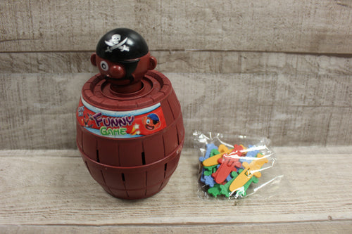 Jumping Pirate Funny Game -Brown -New
