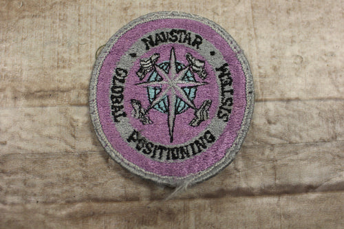 USAF Navstar Global Positioning System Sew On Patch -Used