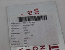 Load image into Gallery viewer, Warning More Than One Power Source Label, 7690-01-642-6620, 049174M, New