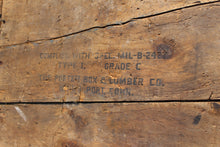 Load image into Gallery viewer, Military The Porter Box and Lumber Company Chest With Handles -Used
