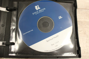 Joyce Meyer Healthy Living Spirit Soul Body Feeling Your Best God CD -Used