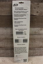 Load image into Gallery viewer, The Board Dudes Connectable Cork Bulletin Bars - Two Pack - New
