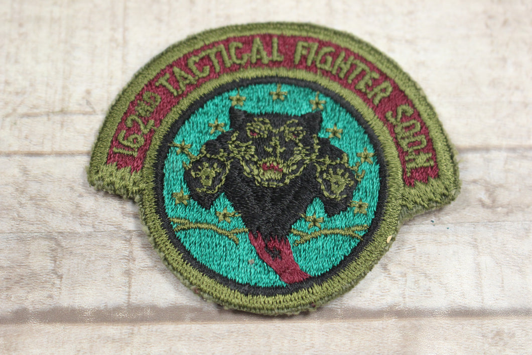 U.S. Air Force 162nd Tactical Fighter Squadron Sew On Patch -Used