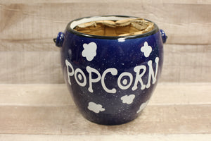 5-Piece Ceramic Popcorn Bucket For Family Movie Night -New