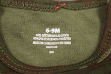 Load image into Gallery viewer, Military Style Major Cute Onesie, Woodland, 6-9 Months