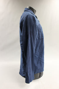 Durable Press Long Sleeve Work Shirt - Size Medium - Blue - Used