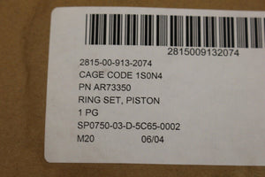 Piston Ring Set, NSN 2815-00-913-2074, P/N AR73350, New!