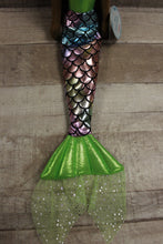 Load image into Gallery viewer, Sea Sparkles By Aurora Nurse Mermaid -Black/Green -New