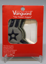 Load image into Gallery viewer, Vanguard Air Force Embroidered Chevron: Airman First Class - Small - ABU - New