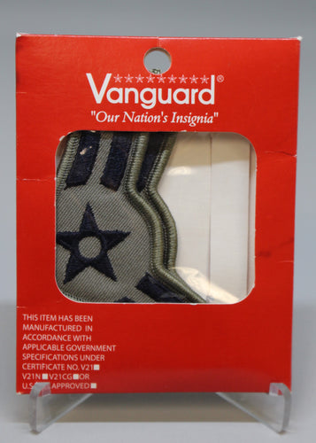Vanguard Air Force Embroidered Chevron: Airman First Class - Small - ABU - New