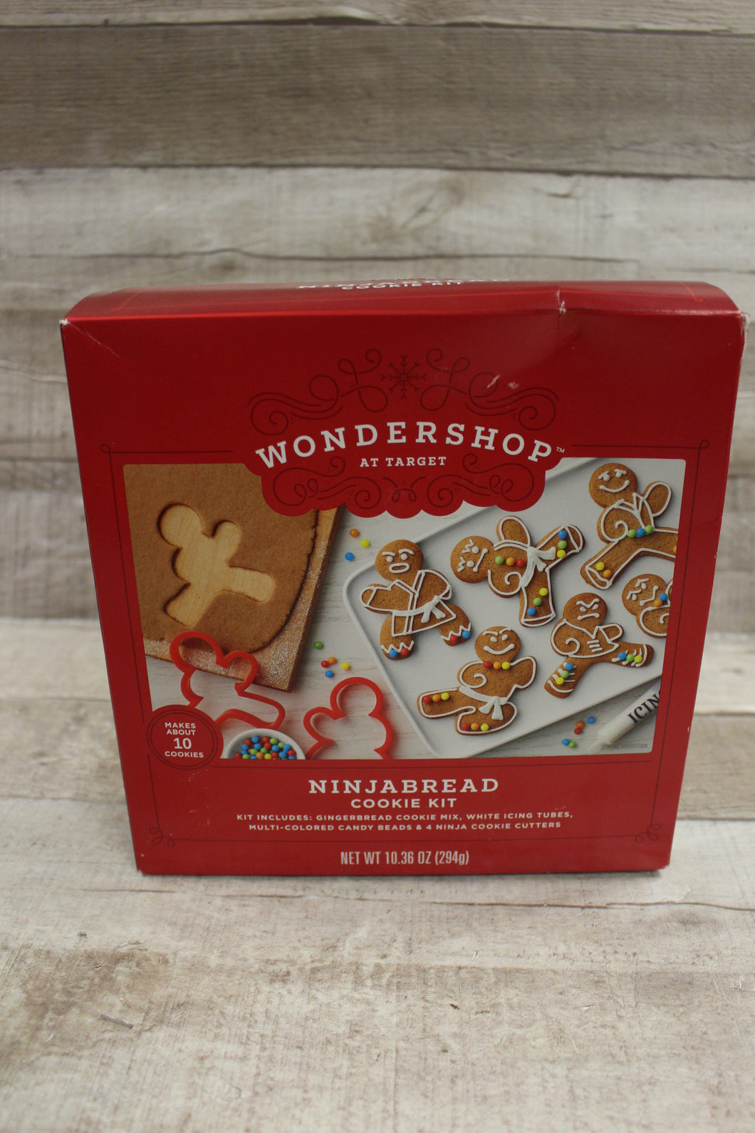 Target Wondershop Ninjabread Gingerbread Cookie Kit -New