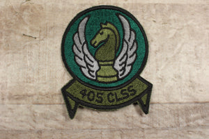USAF 405 CLSS Flash Sew On Patch -Used