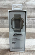Load image into Gallery viewer, FitBit Blaze Adjustable Mesh Band with Magnetic Clasp Replacement - Silver - New