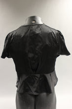 Load image into Gallery viewer, Wild Fable Crop Top/Blouse - Size: Large - Black - New