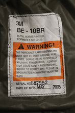 Load image into Gallery viewer, 3M Buty Rubber Respirator Hood - Universal - Olive - BE-10BR - PAPR - New