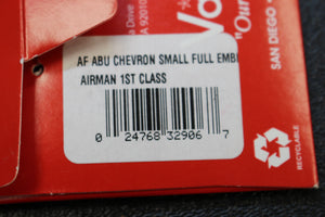 Vanguard Air Force Embroidered Chevron: Airman First Class - Small - ABU - New