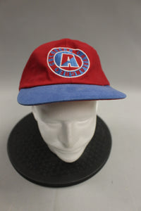 Vintage Colorado Avalanche Adjustable Hat -Blue/Red -Used