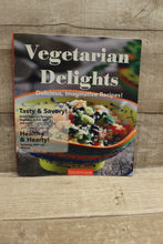 Load image into Gallery viewer, Food We Love Vegetarian Delights Delicious Imaginative Recipes Book -Used