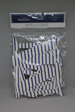 Load image into Gallery viewer, Welcome Striped Hanging Banner - Length: 72&quot; - New