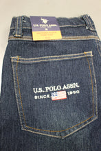 Load image into Gallery viewer, Children&#39;s Classic US Polo Assn Five Pocket Flag Jean - Straight Fit - Size: 18 - New