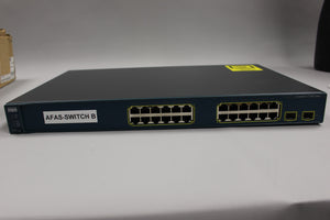 Cisco Systems WS-C3560-24TS-S Catalyst 3560-24TS SMI 24 Port Switch, New