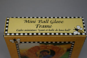 Miniature Baseball Glove Photo Frame -New