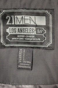 21Men: Los Angeles Lined Coat, Small, Black, RN 94981