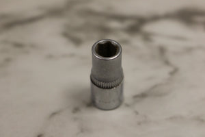 Transtime 1/4" Socket, 6 Point 1/4" Drive - P/N CR-V1/4 - Used