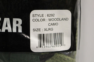 Kids Ultra Force Thermal Woodland Camo Top, XL, NEW!
