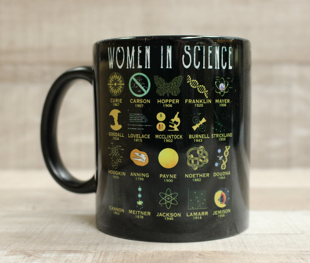 Women In Science Historical Names Coffee Mug Cup -New