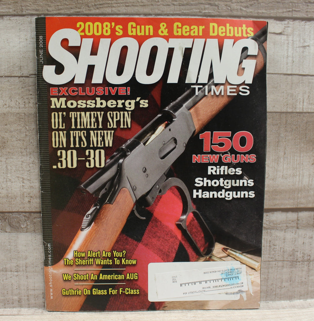 Shooting Times Magazine -June 2008 Magazine -Used