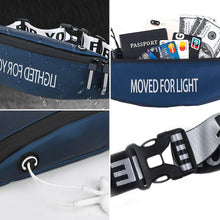 Load image into Gallery viewer, LAFALInK Fanny Pack with Headphone Jack, Zipper, &amp; Adjustable Strap - Waterproof