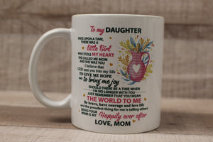 To My Daughter / Granddaughter Coffee Cup Mug - Choose Design - New
