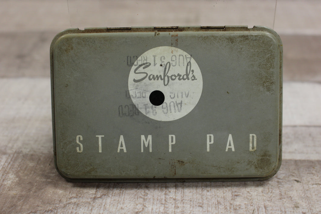 Vintage Sanford's Stamp Pad - Used