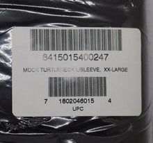 Load image into Gallery viewer, DSCP Black Long Sleeve Mock Turtleneck Jersey - XXLarge - 8415-01-540-0247 - New