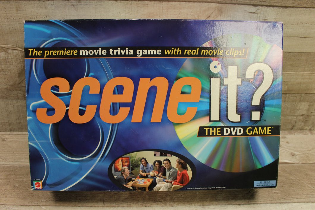 Scene It? Party Trivia DVD Board Game -Used