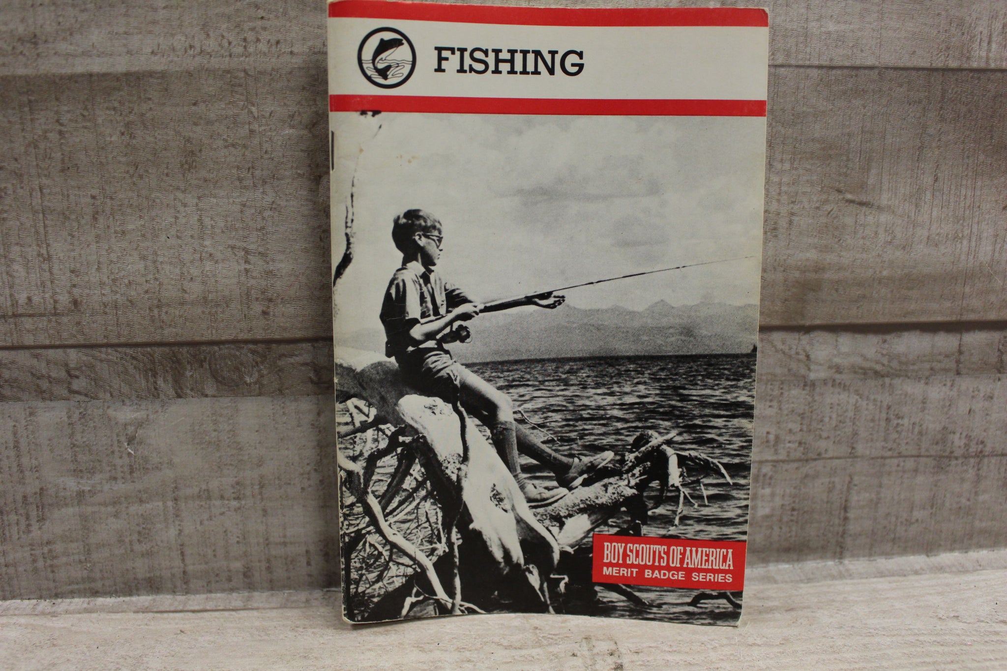 boy scout fishing pole Boy Scouts Of America Merit Badge Series: Fishing -Used – Military Steals and Surplus