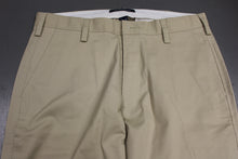 Load image into Gallery viewer, Lands&#39; End Outfitters Men&#39;s Traditional Plain Khaki Chino Pants - Size: 38MR - New