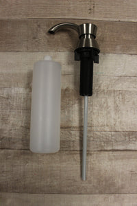 Stainless Steel Liquid Soap Kitchen Sink Dispenser -Stainless Steel -New
