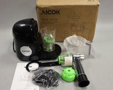 Load image into Gallery viewer, Aicok Slow Masticating Juicer - AMR521 - Black - New