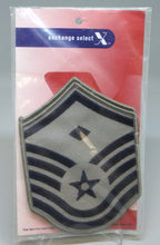 Load image into Gallery viewer, Pair of AF Air Force Master Sergeant 1st Sergeant E-7 Patches - Large - ABU -New