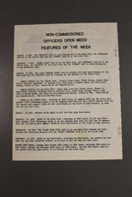 Load image into Gallery viewer, US Army Armor Center Daily Bulletin Official Notices, No 220, November 8, 1968